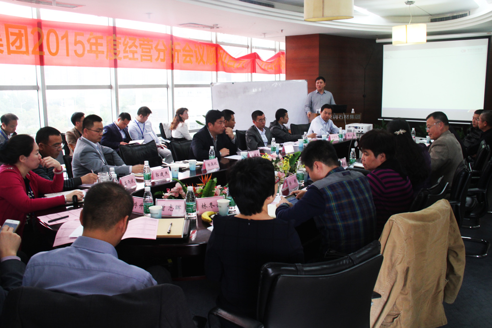 集团2014年度工作总结暨2015年度工作计划会议圆满召开
