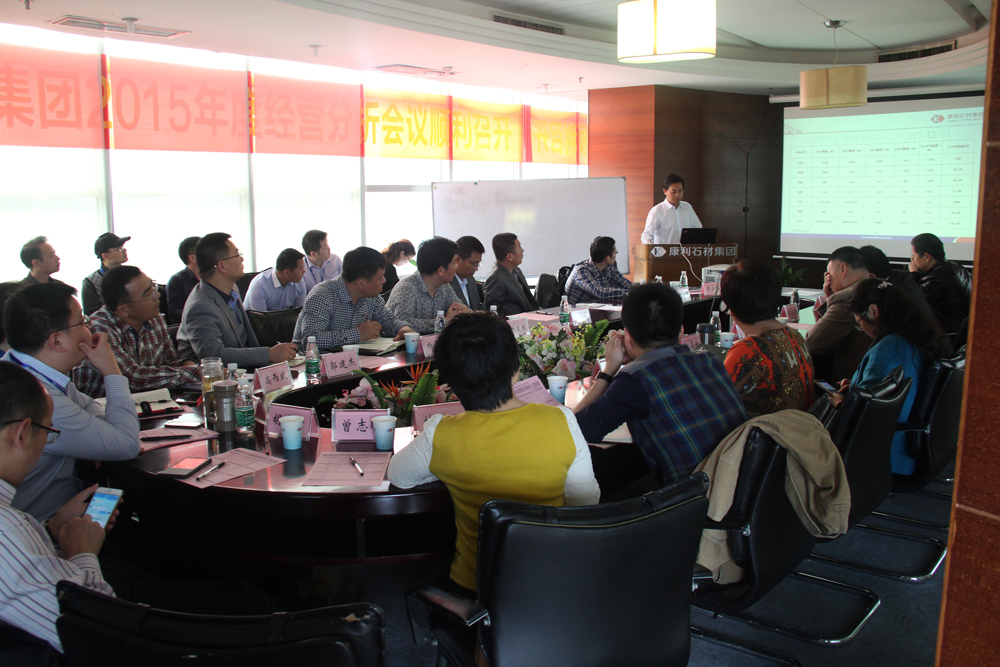 集团2014年度工作总结暨2015年度工作计划会议圆满召开