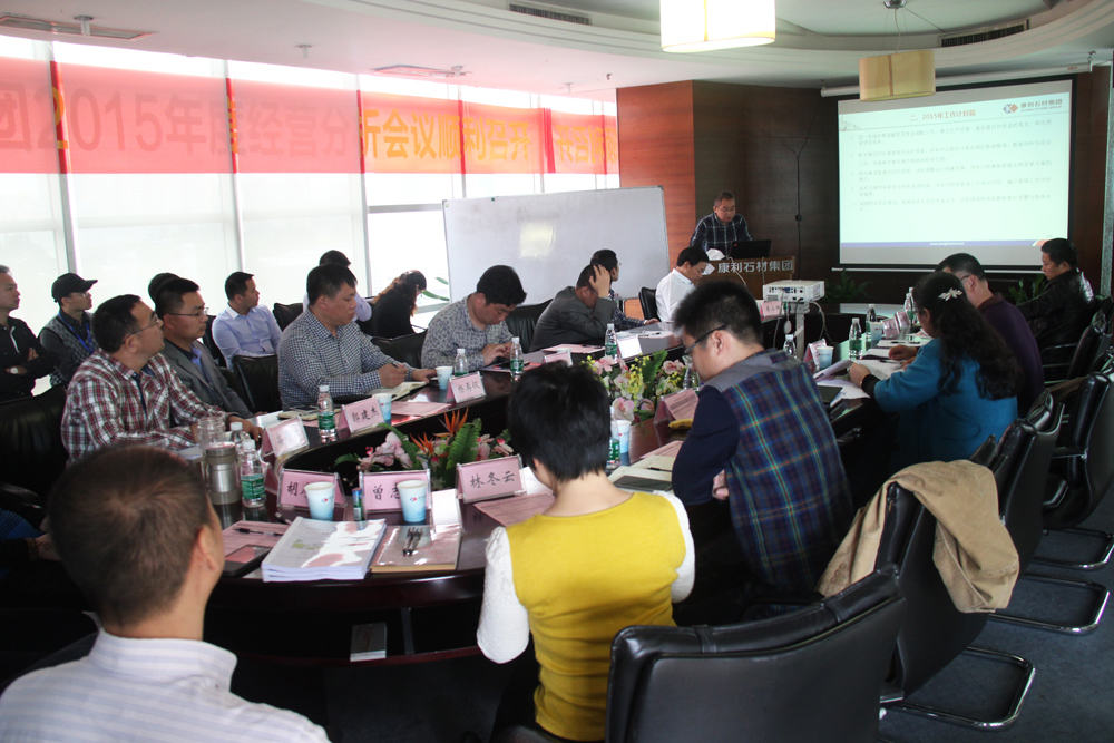 集团2014年度工作总结暨2015年度工作计划会议圆满召开